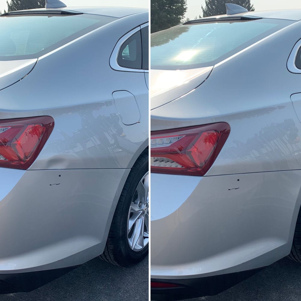 Before & After of Dent Repair